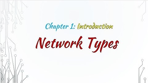 1.3 Network Types  || Data Communications & Networking by Farouzan ||  BANGLA Lecture