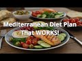 📅 Complete Mediterranean Diet Plan for Beginners   30 Days of Fat Burning Meals