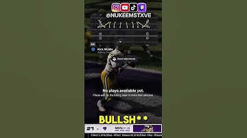 Getting Sacked by NO ONE  EA fix it ! 💀 #madden26 #maddenfranchise #mut