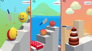Relaxing Slice Master Gameplay | Super Smooth Cutting Challenge And Satisfying Moments
