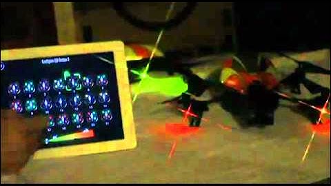 Drone Ace LED light control for AR.Drone