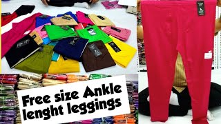 📞9246333565 Heavy Free Size Four Way Full Stretchable Viscose Lycra Ankle Lenght Leggings 210/- screenshot 1