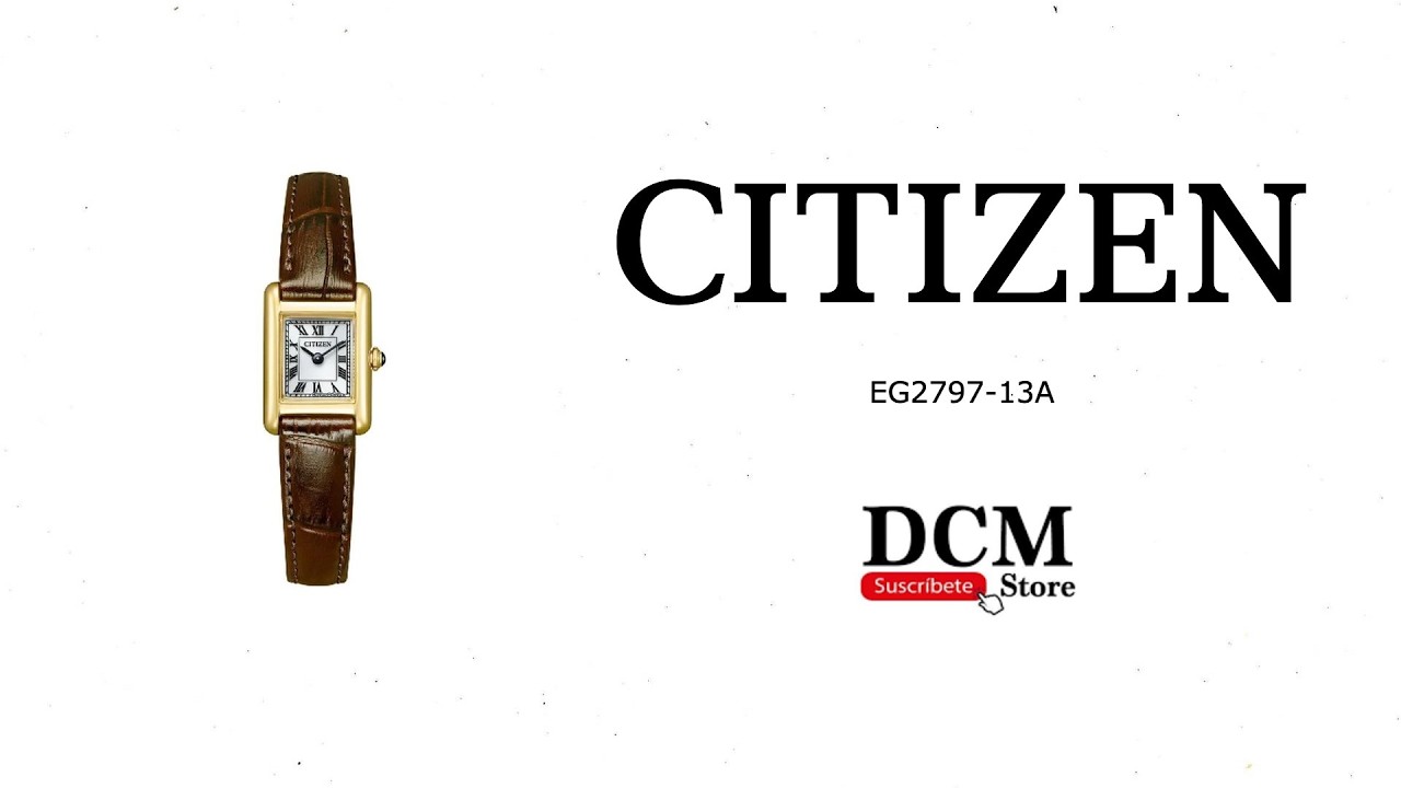 Citizen EG2797-13A Kii/ Fio Roma Technical Description - YouTube