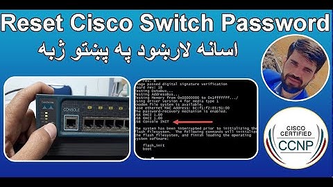 How to Reset Cisco Catalyst 2960 Password | Easy Guide in Pashto || CCNA In Pashto | CCNP in Pashto