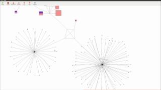 Viva - Hierarchical Graph View - Correlating application behavior with network topology
