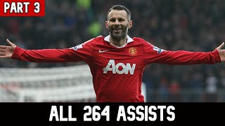 Ryan Giggs / All 264 Assists for Manchester United (Part #3)