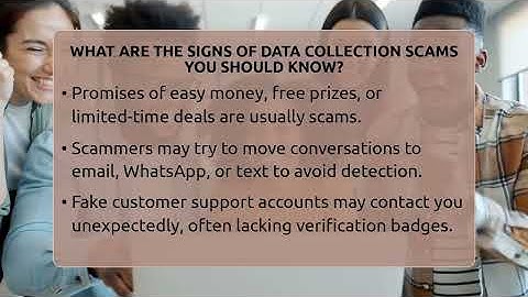 What Are The Signs Of Data Collection Scams You Should Know? - Everyday-Networking