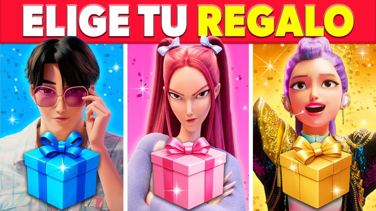 ¡Elige tu regalo! 🎁 Edición LAS GUERRERAS K-POP 🎤💖
