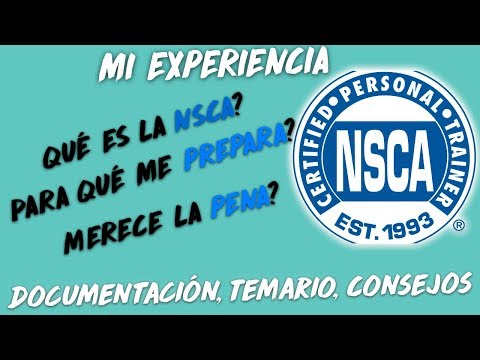 Video: ¿Está acreditada la NSCA?