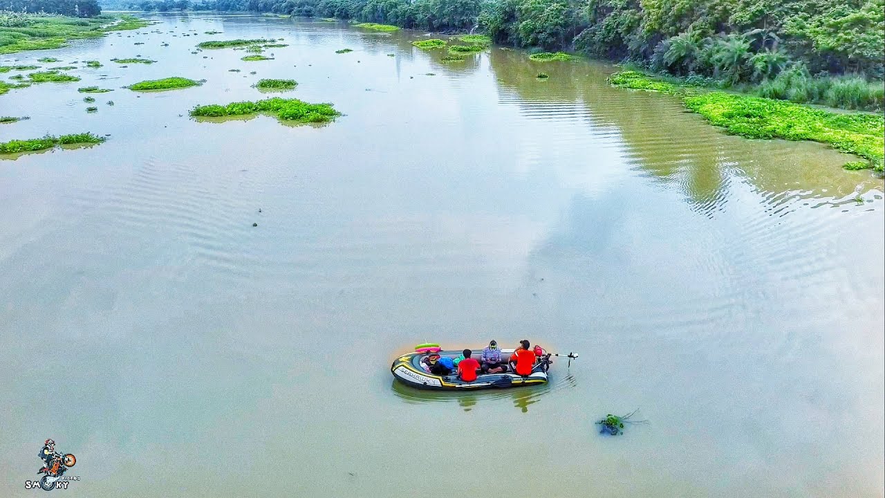 Long Water Ride to Ganga | Intex Seahawk 4 | SMOKY RIDERS