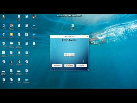 Employee Record Manager with PDF form generator and multiple login...