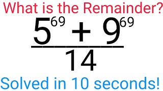 Remainder tricks - SOLVED in 10 secs FLAT!!