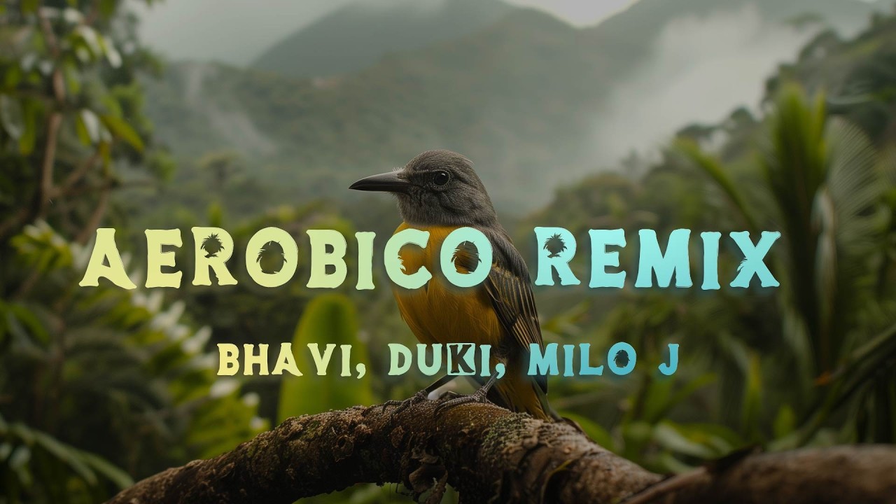 Bhavi, Duki & Milo j - AERÓBICO REMIX (Lyrics/Letra)