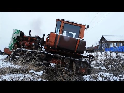 ДТ-75, пробный пробег