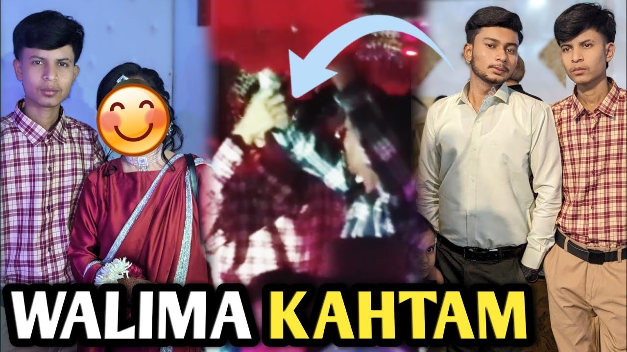 Walima bhi ho gaya araam sa 🙂AK hall mein two event 🥴