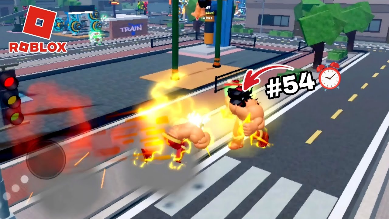 Train to Fight 54 Rank vs ME Can I Beat Him? | Roblox
