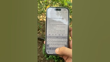 How to use iPhone keyboard like a mouse by holding space button #iphone #shorts