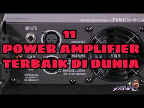 11 power amplifier terbaik di dunia!!! Wow