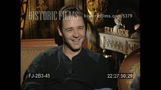 Russell Crowe Interview for GLADIATOR