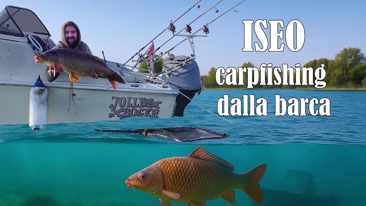 LAGO D'ISEO -Carpfishing dalla barca -
