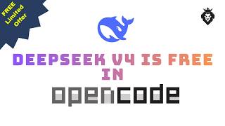 DeepSeek V4 FREE in OpenCode (Limited Time) 🔥 screenshot 5