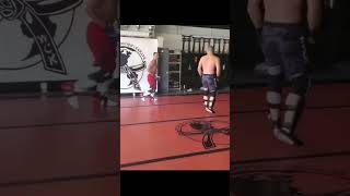 UFC champ Sean Strickland sparring vs Raymond Daniels