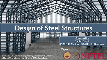 Week 1 | Introduction to Design of Steel Structures