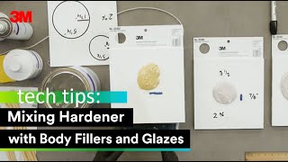 Tech Tips: Mixing Hardener with Body Fillers and Glazes