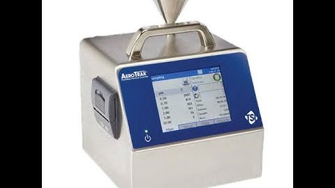 HOW TO OPERATE PARTICLE COUNTER.(Particle Count Test).