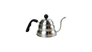 Coffee Maker Pot V60 Drip Kettle Teko Barista 1000ML - Silver