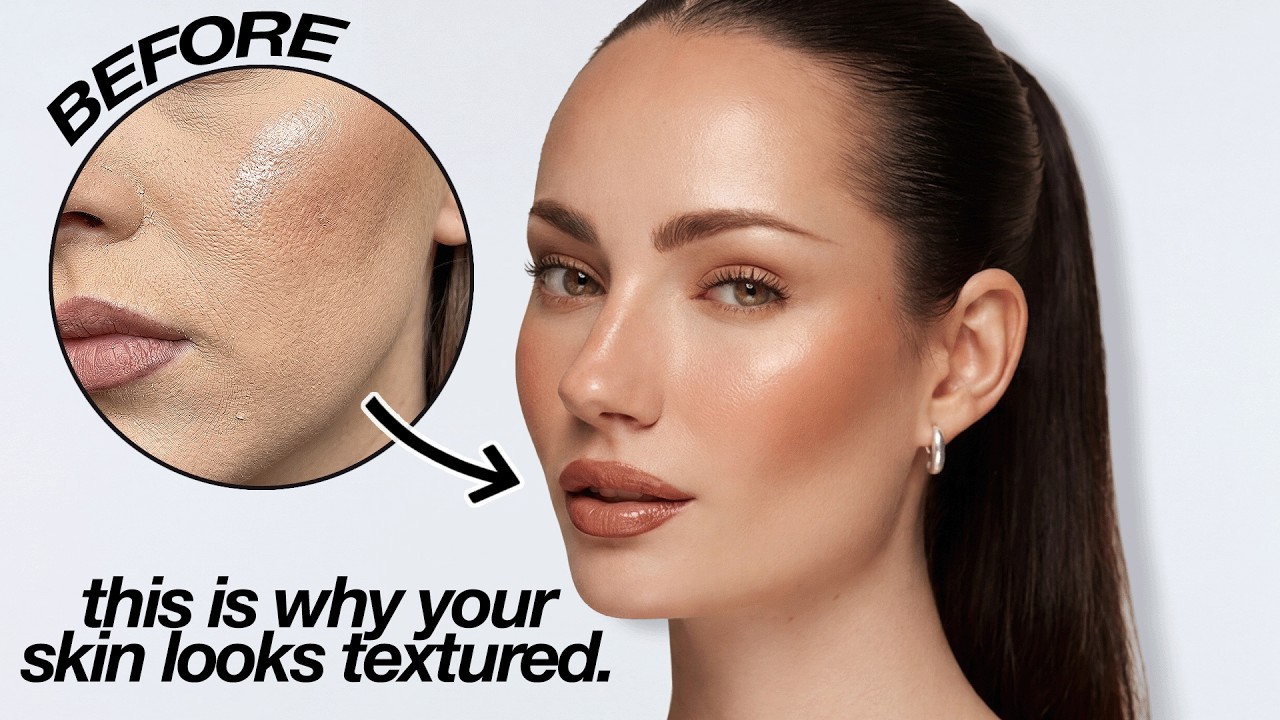 TEXTURED SKIN MAKEUP TUTORIAL | Flawless Base For Real Skin