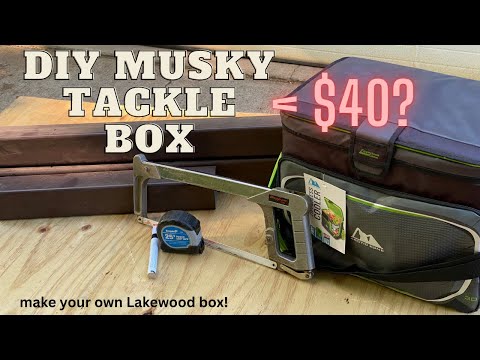 Crafting the Ultimate DIY Musky Tackle Box: Organize Your Gear for less  $$$! 