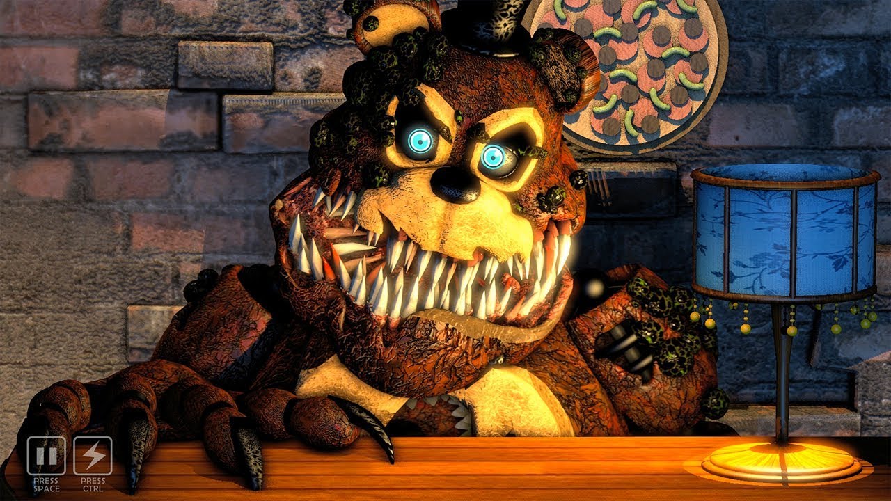 Nightmare freddy Salvage stage 1,2 and 3 (models by Endyarts