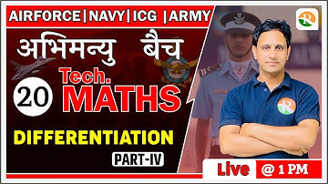 Airforce Maths Classes| Differentiation for Airforce |Airforce Maths Preparation 2023 Airforce Maths
