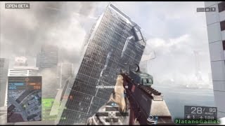 Battlefield 4 - Skyscraper Gameplay Destruction & Aftermath - Part 1 - BF4 Multiplayer - HD