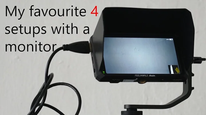 My favourite 4 setups with a monitor "Feelworld Master MA5 review"