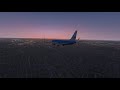 KLM B737-800 landing at Amsterdam Schiphol Airport on X-Plane 11 + REPLAY #aviation #klm #amsterdam