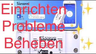 Make everything smart for €5 ✨ Sonoff WiFi switch setup + troubleshooting connection problems 202...