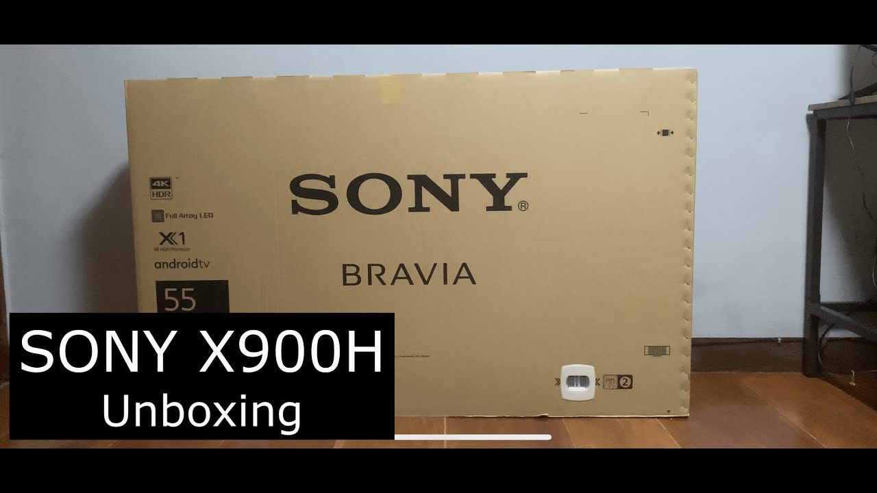 Sony X900H 4k HDMI 2.1 | Unboxing (2021)