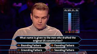 Early Question Trouble For Anton!! Who Wants To Be A Millionaire UK 2001 Series 9 Ep11 screenshot 5