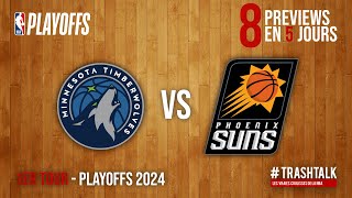 NBA Playoffs 2024 : Wolves - Suns, la preview