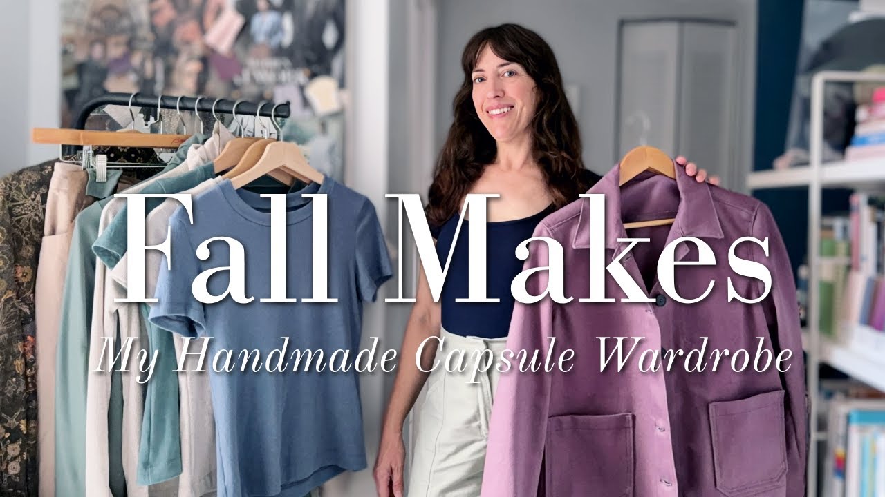 Мои осенние швейные идеи | Показ гардероба ручной работы 2025 года