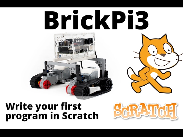 SCRATCH program to control the robot