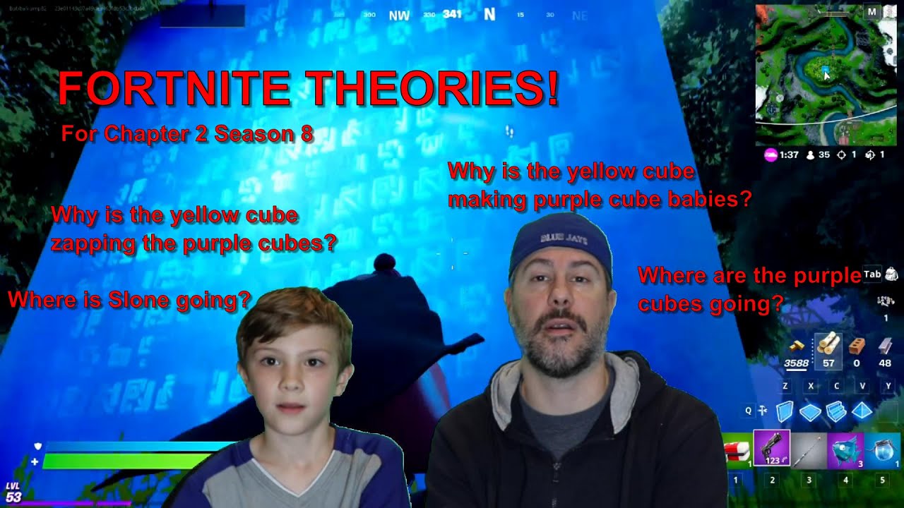 Fortnite Theories!  What's going on with these cubes???