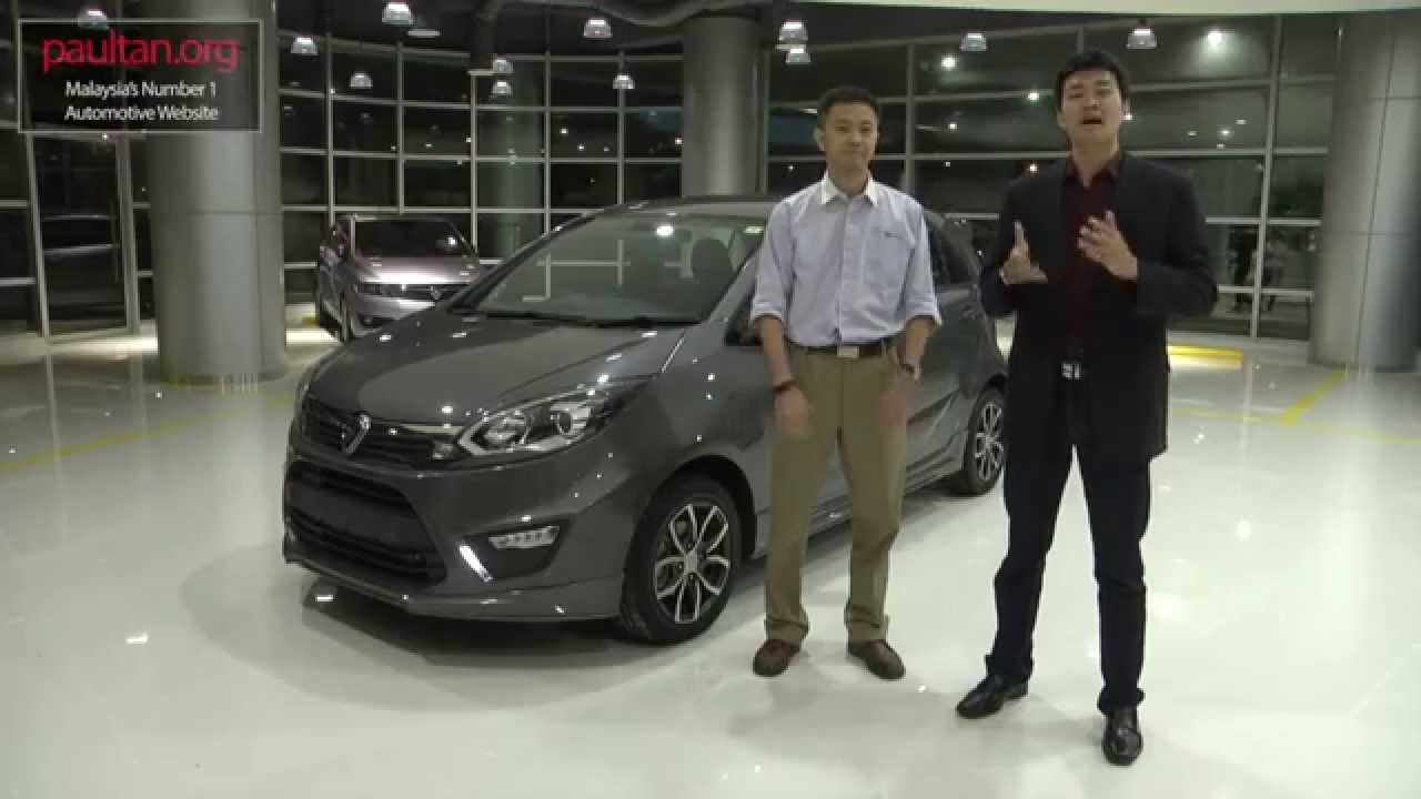 Proton Iriz Launch: Interview with Chief Designer Azlan Othman - YouTube