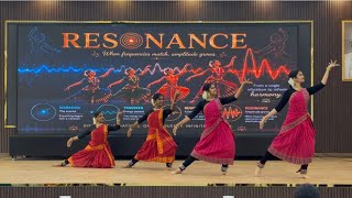 PHYSICS x DANCE=RESONANCE | Science Theme Semiclassical Dance| Sneha&Team #selfchoreography #isml