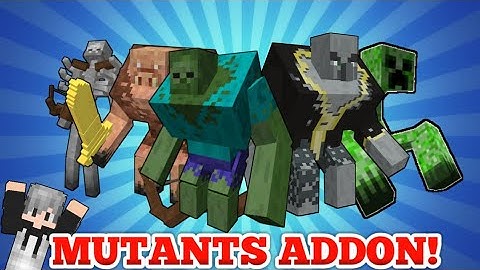 NEW Mutant Creatures Addon (1.16+) | Minecraft PE Mods & Addons!