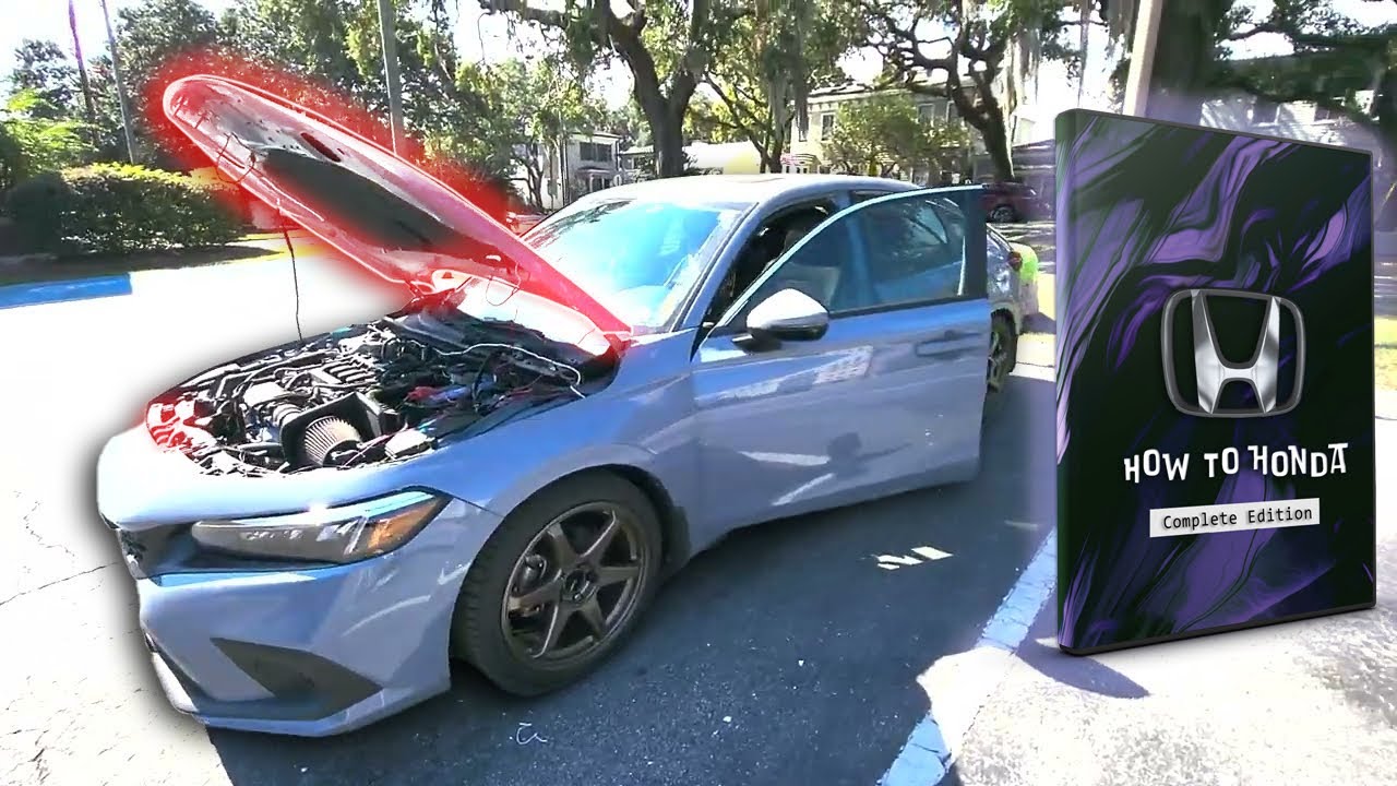 How to Open/Pop Hood Release on 11th Gen Honda Civic