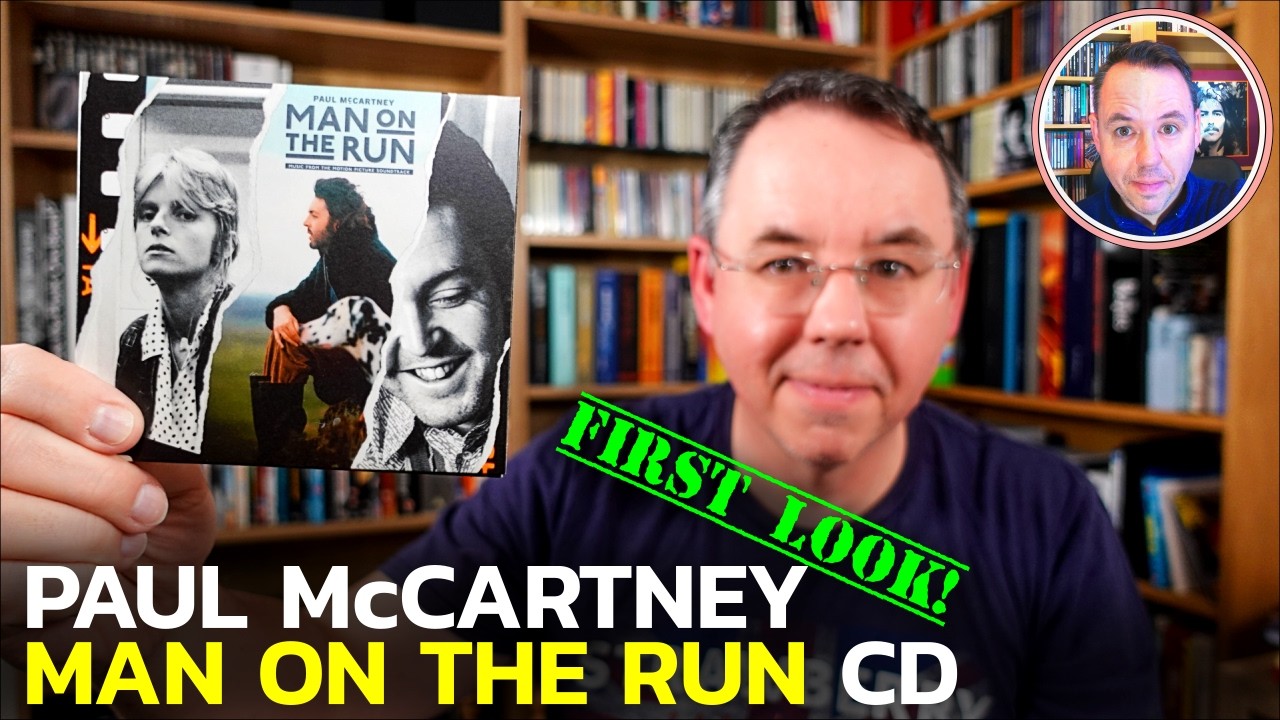 Paul McCartney MAN ON THE RUN CD First Look!