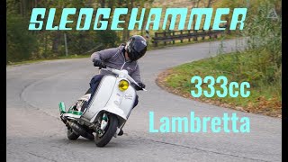 SLUK | 333cc Lambretta CP 'Sledgehammer'  WORLD FIRST TEST